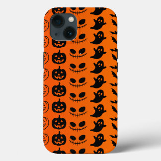 Spooky Stripes-patroon iPhone 13 Hoesje