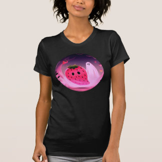 Spooky Sweet Halloween Strawberry Ghost Shirt