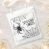 Spooky Sweet Spider Bedankzakje (Geknipt)