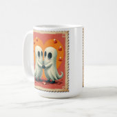 Spooky Sweethearts Stamp Halloween Koffiemok (Voorkant links)