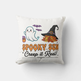 Spooky Szn Halloween Ghosts – Cute Fall Kussen