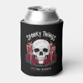 Spooky Things Appreciation Society Skull Rozen Blikjeskoeler (Blikje Voorkant)