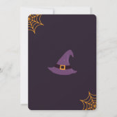 Spooky Things Halloween Uitnodiging (Achterkant)