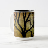 Spooky Tree Halloween Mok (Voorkant links)