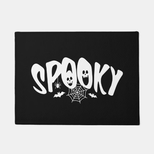 Spooky Typografie Deurmat (Voorkant)