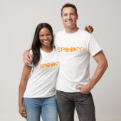 Spooky Typogray Mannen T-shirt (Unisex)