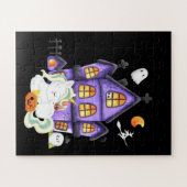 Spooky Unicorn Legpuzzel (Horizontaal)