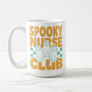 Spooky Verpleegsters Club Halloween Geest Verpleeg Koffiemok