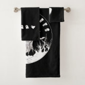 Spooky Vibes Bad Handdoek (Insitu)