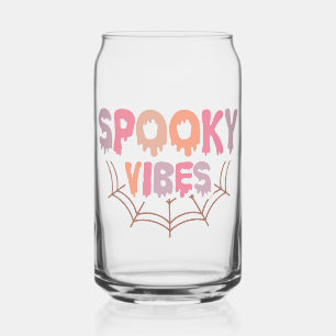 Spooky Vibes Blikvorm Glas
