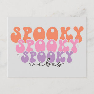 Spooky Vibes Briefkaart