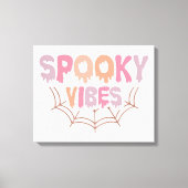 Spooky Vibes Canvas Afdruk (Voorkant)
