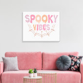 Spooky Vibes Canvas Afdruk (Insitu (Woonkamer))
