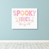 Spooky Vibes Canvas Afdruk (Insitu (Houten vloer))