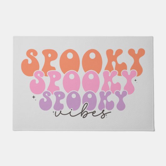 Spooky Vibes Deurmat (Voorkant)