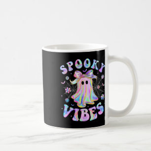 Spooky Vibes Ghost Retro Halloween Boo Boo Crew Koffiemok