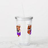 Spooky Vibes Ghosts Acryl Drinkbeker (Links)