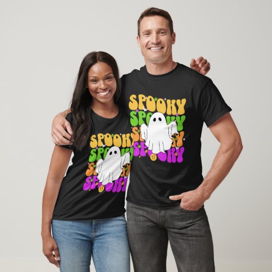 Spooky Vibes: Halloween grafisch T-shirt (Unisex)