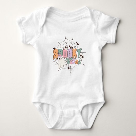 Spooky Vibes Halloween Romper (Voorkant)