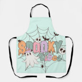 Spooky Vibes Halloween Schort (Voorkant)