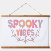 Spooky Vibes Hangend Wandkleed (Voorkant)