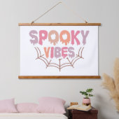 Spooky Vibes Hangend Wandkleed (Slaapkamer)