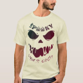 Spooky Vibes Only-Halloween Monster T-shirt (Voorkant)