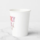 Spooky Vibes Papieren Bekers (Links)