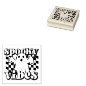 Spooky Vibes Rubberstempel (Gestempeld)