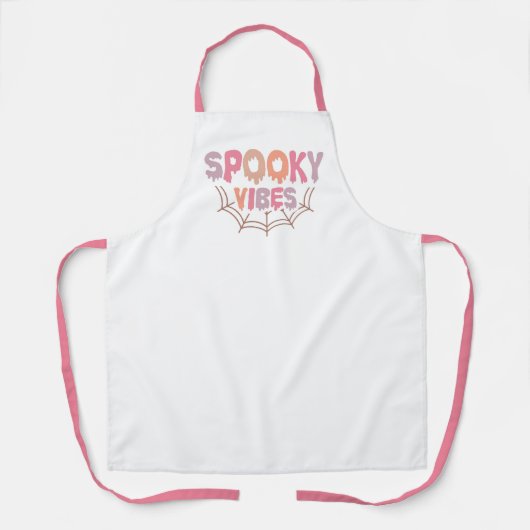 Spooky Vibes Schort (Voorkant)