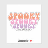 Spooky Vibes Sticker (Vel)