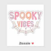 Spooky Vibes Sticker (Vel)
