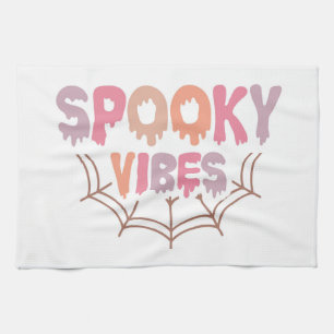 Spooky Vibes Theedoek