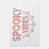 Spooky Vibes Theedoek (Verticaal)