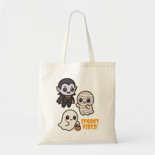 Spooky Vibes Tote Bag (Voorkant)