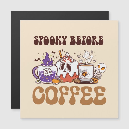 Spooky voor koffie (Voorkant / Achterkant)