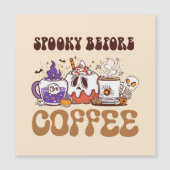 Spooky voor koffie (Voorkant)