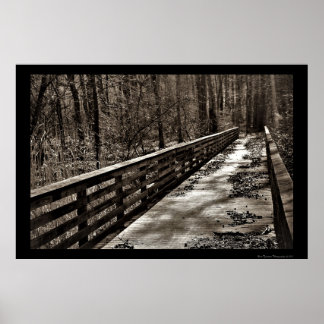Spooky Wandelbrug Poster