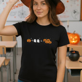 Spooky Wiskunde Teacher Halloween Pumpkin & Ghosts T-shirt