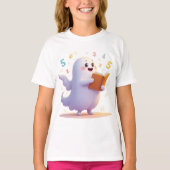 Spooky Wiskunde Teacher T-shirt (Voorkant)
