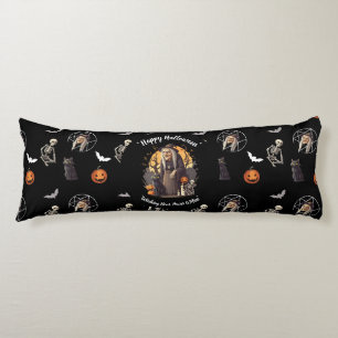 Spooky Witch Halloween Sierkussen 🎃 Zwart 👻 Lichaamskussen