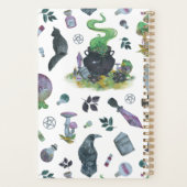 Spooky Witch Pattern Planner (Achterkant)
