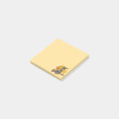 Spooky Witch Yellow Post-it® Notes (Schuin)