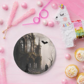 Spooky Witching Hour Halloween Party uitnodiging Papieren Bordje (Feest)