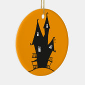 Spooky Witch's House Circle Ornament (Rechts)
