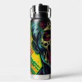 Spooky Zombie Halloween Party Waterfles (Voorkant)