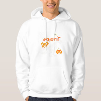 Spookysaurus Rex Halloween T-Rex Skelet Hoodie