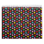 Spools Sewing Threads Black Dressmaker Seamstress Kalender (Hoes)