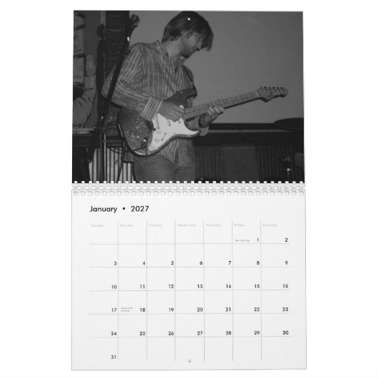 Spoon Bender Calendar Kalender (Jan 2027)
