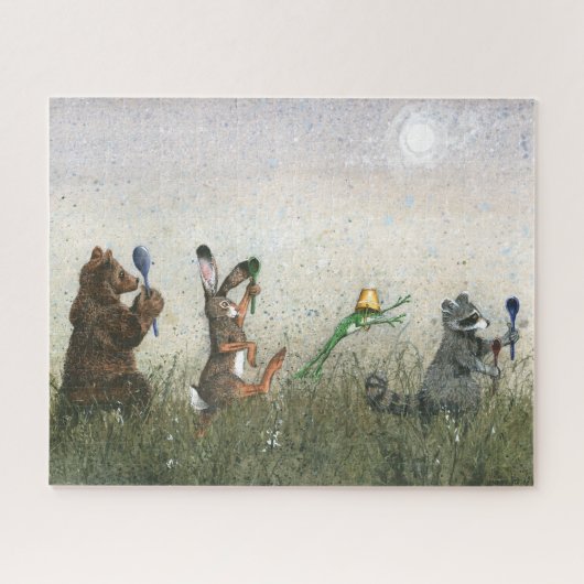 Spoon. Jigzaag Puzzle Legpuzzel (Horizontaal)